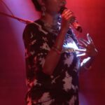 Vidya Vox Instagram - *NEW VIDEO ALERT* Hey guys! I know we've been stuck at home but I recently got to perform for the NH7 Weekender music festival and wanted to share this clip with you all! It's one of my favorite songs from my last EP, Mad Dreams. “Dark knees, dark eyes, no powder, sun-filled, my skin holds power” - my fav lyric from “Appadi Podu Di”! Growing up, kids always teased me about my skin color, my Indian food lunch, and taunted me by asking if my house smelled like “curry.” I’d feel ashamed, and started hiding my lunches, trying to blend in as much as possible. But now, I’m proud of all of these things and my heritage. This was the inspiration behind this song “Appadi Podu Di,” which directly translates to "put it like that" or "give it back" in Tamil! I’m proud to be a tadka of dual cultures, especially while singing this song, and hope you feel it too! Shoutout to @shankartucker @bubbylewis @enobae @b_combz @kavitadance @suzielias @mina_huynh for performing this song with me!! Wearing this fresh fit from @tlviclothing! #liveperformance #onstage