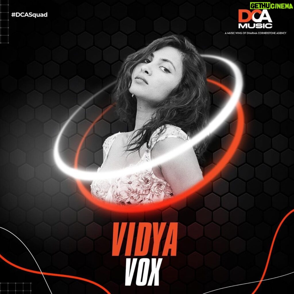 Vidya Vox Instagram - Join us in welcoming @vidyavox - a true virtuoso of fusion music, globally renowned for her seamless integration of Indian influences with mainstream pop. #DCASquad