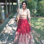 Vidya Vox Instagram - “Shuba Mangalyam” streaming everywhere, video releases in 12 hours! You know I love twirling in a lehenga and I was obsessed with this one!💕🥳 Styled by @remyaansuyasuresh, lehenga by @silkycalicut, jewels by @pooja_silver_square #lehenga