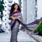 Vishnu Priya Instagram - 🌷🌷🌷🌷🌷🌷🌷🌷 . Saree: @lokaa_fashions ♥️ . 📷: @the_pixel__photography 🩷 . . #saree #traditional #curlyhair #hairstyle #beauty #makeup #photoshoot #photography #photooftheday #instagamer #instagood #loveyouall #spreadpositivity #spreadlove #thankyouthankyouthankyou
