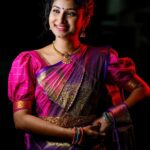 Vishnu Priya Instagram - Broken crayons still color 🤗🧿 . Wearing: @lokaa_fashions 💜 . 📷: @the_pixel__photography 🩷 . . . #positivity #vibes #goodvibes #spreadjoy #life #everymomentcounts #bekind #begoodtopeople #sidshnu #subscribe #like #share #comment #thankyouthankyouthankyou #loveyouall