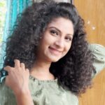 Vishnu Priya Instagram - Hey Curly Queens, get ready to walk out in style! With @lovebeautyandplanet_in my curly worries have turned into curly confidence. Their Fermented Rice Water & Angelica Seed Hair Oil has everything that we need for well-defined and frizz-free curls. Begin with this sulphate-free shampooing to cleanse your hair, then conditioner cause as you know our curls thrive on moisture and end with my fav, the leave-in-conditioner that keeps your curls so bouncy and healthy all week long. So are you ready my curly and wavy queens? In just 2 washes I felt such a difference and I’m so excited to share this with you all! #AD#lovebeautyandplanet #curlcare #curlyhair #curls #cgmethod #curlygirlmethod #ricewater #ricewaterhaircare #leaveinconditioner