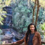 Vishnupriyaa bhimeneni Instagram - Dear meghalaya I love you ❤️ Meghalaya Day 3 Pc : @lifeofsrikar #vishnupriyabhimeneni #Vishnupriyatravels #travelbug #naturelovers #waterfalls #lovelife #Holidays #decembermonth Wei Sawdong