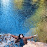 Vishnupriyaa bhimeneni Instagram - Dear meghalaya I love you ❤️ Meghalaya Day 3 Pc : @lifeofsrikar #vishnupriyabhimeneni #Vishnupriyatravels #travelbug #naturelovers #waterfalls #lovelife #Holidays #decembermonth Wei Sawdong