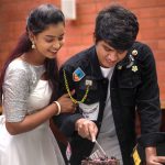 Vishnupriya sainath pathade patil Instagram - Happy birthday sai 🥳🥳🥳 @sai_patil7030 We three 🥂❣️🥳