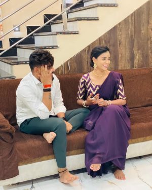 Vishnupriya sainath pathade patil Instagram - Bol kar liya hua candid 😂😂😂