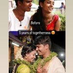 Vishnupriya sainath pathade patil Instagram - Aaj 5 saal ho gaye hame sath ahkar 😍💕 socha nhi tha ki shadi bhi hogi 😍 kuch nhi tha tab se sath hai aur aaj sab kuch hai fir bhi sath hai ❤️ i love u @sai_patil7030 mere ups & downs mein hamesha mere sath thee ab official Mrs pathade 🥺💕❤️