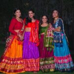 Vithika Sheru Instagram – Bali Babes to Garba Girls!” We are here to last 😎 
@ambatibhargavi @mahathalli @niharikakonidela ❤️