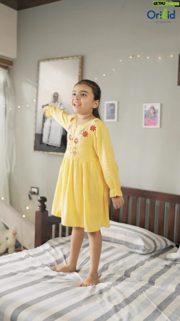 Vriddhi Vishal Instagram - Clothes for kids need to be functional, not fashionable. Says who! Dressing up is a pastime most kids adore, and what better way to do that than with a selection of vibrant clothes! Discover trendy outfits to suit all their moods at Orikid! #sayswho #orikid #kidswear