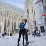 Waluscha De Sousa Instagram - Happy birthday my darling sister. You are my world. Love you so much ❤️. Hope your year is filled with sparkle and shine ✨🌟✨ @oriana_espendiller St. Stephen's Cathedral, Vienna