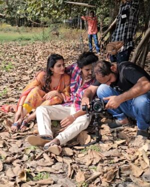 Zeel Joshi Instagram - #shootmemories ❤️‍🔥 #ComingSoon #somethingnew 
@zeel_joshii @whomayurchauhan @gopal.bharwadofficial