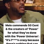 50 Cent Instagram - @carmeloanthony always been my man, me him and @kingjames happen in 03 🤨 If we ain’t a BIG DEAL 🤷🏽‍♂️WHO IS ? @bransoncognac @lecheminduroi