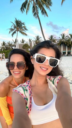 Aakriti Rana Instagram - I found my “mental” half @aakritiranaofficial 🤧 tag yours 😜

Having a friend who’s equally weird is a rare and wonderful gift! 🫢

P.S: We may not be India’s Got Talent material, but we’ve got each other to understand our hidden talents 😂

[Shaurya Sanadhya, content creator, fashion influencer, relatable reels, fun reels, bff goals, trending reels, explore page]