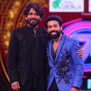 Aata Sandeep Instagram - Best Sanchalak Award Of The Season 7 #BiggBoss7 
Thank you so much King Nagarjuna Sir 🙏
Unbelievable 3 months Journey in #Mylife 💕
#Biggboss Taught me a”Life” 😍
Thank you so much all #MyWellWishers & #Supports🙏
My outfit by @contraditions
PC credits @riteshnikamphotography 
@starmaa @endemolshineind