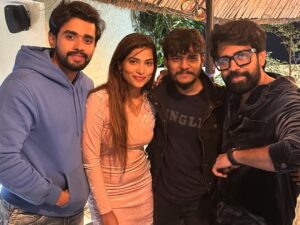 Aata Sandeep Instagram - The Gala Gang😁💕
#BiggBoss #Housemates