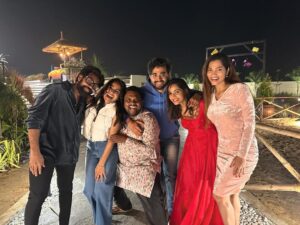 Aata Sandeep Instagram - The Gala Gang😁💕
#BiggBoss #Housemates