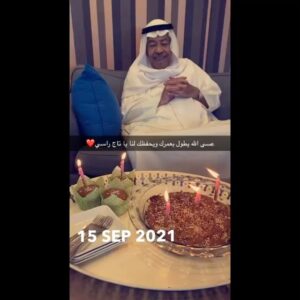 Abdel Aziz El Sayegh Instagram - كل عام وانت بخير الحب الكبير @saadalfaraj 
الله يحفظك ويطول بعمرك