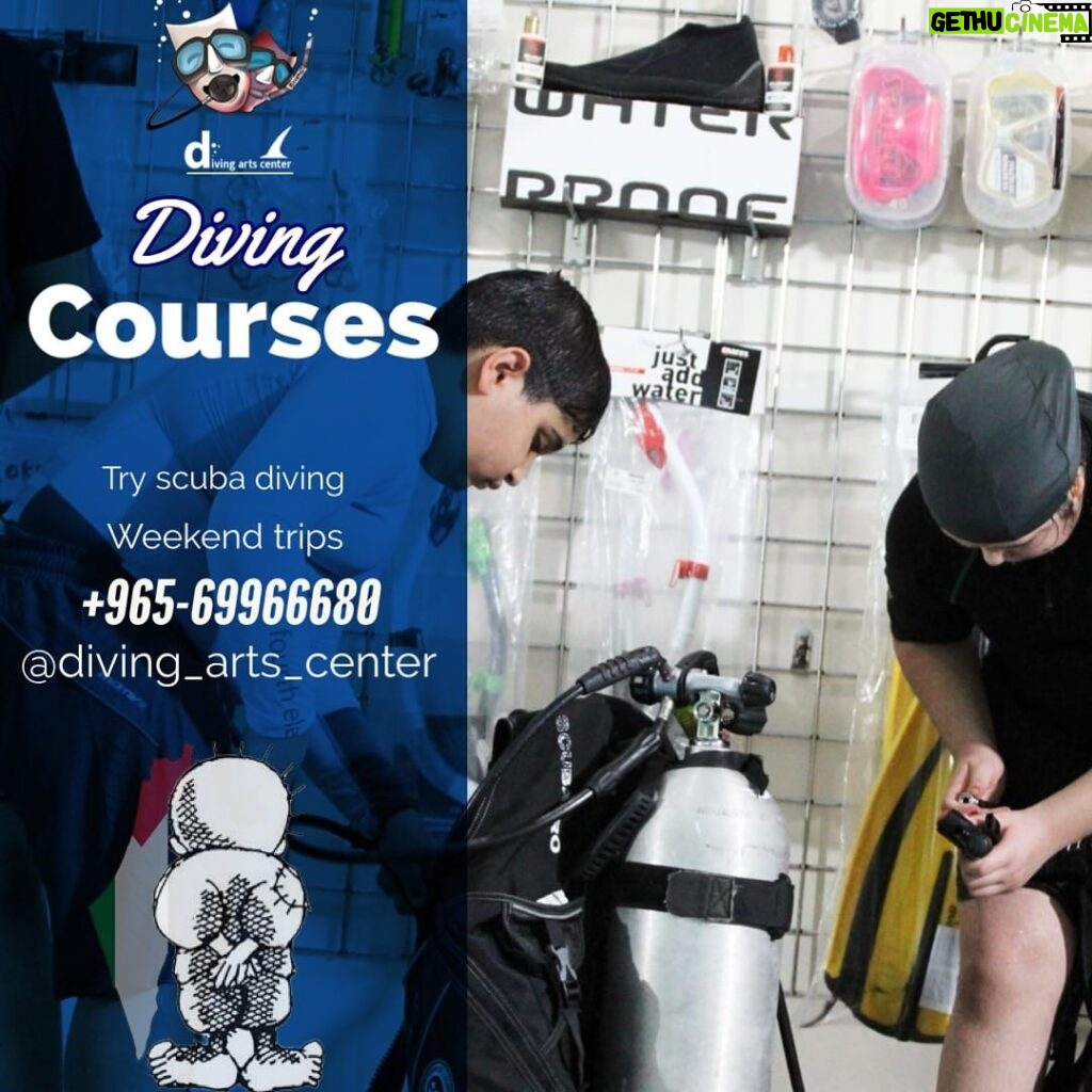 Abdel Aziz El Sayegh Instagram - كلنا فلسطين 🇵🇸 اما بعد @diving_arts_center Try scuba diving trips Fun dive trips Snorkelling trips Diving courses Swimming training From 9 years for diving Private courses 200kd for courses 35kd fun dive trips 55kd try scuba diving DM for more details رحلات تجربة الغوص غوص ترفيهي رحلات سنوركل دورات غوص تدريب سباحه اقل عمر للغوص ٩سنوات جميع الدورات برايڤت يوجد مدربات قيمة الدورة 200دك قيمة الرحلة مع ليسن غوص 35 دك قيمة تجربة الغوص 55دك دايركت مسج للمزيد من الاستفسار 69966680 @paditv @paditravel