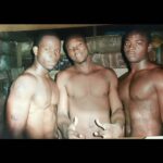 Abdul Razak Alhassan Instagram - Hahaha I think I’ve been the same height since I was about 14yr old 😂😂😂. @akeem_baakupe and adams. Miss you guys 😂😂 the 3 musketeers. Bunch of mean ugly mofos 😂😂 #ghanabois #kokomlemle #kokomlemleboi #nimabois #nima #yaro