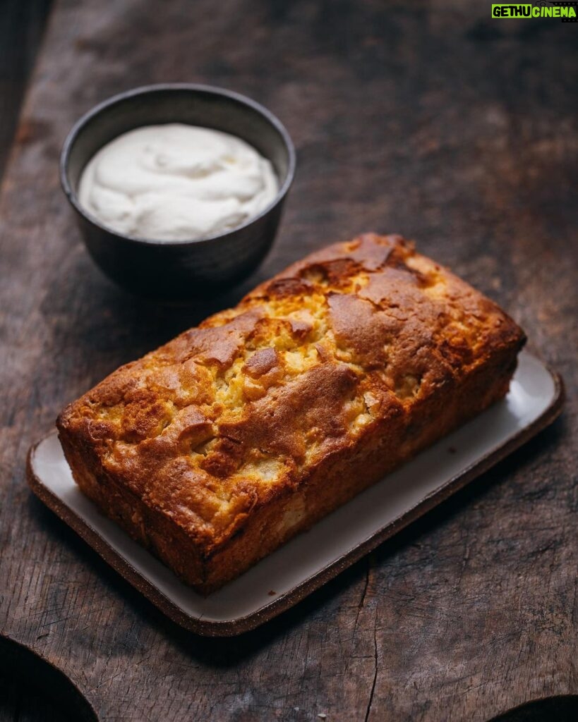 Adam Liaw Instagram - Current favourite cake. French apple cake. Been doing a lot of baking in a 1.2L loaf tin lately because it’s the most convenient size for small baking. Thinking of writing a whole cookbook of different recipes - sweet and savoury - all made in just the one tin. Thoughts?