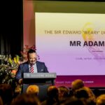 Adam Liaw Instagram - Very proud to have been asked by @asialink.au to deliver this year’s Sir Edward 'Weary' Dunlop Asia Lecture on Australia’s relationship with Asia. You can see the whole lecture via the link in my profile, and I’ll share the text shortly.