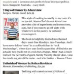 Adam Liaw Instagram - “After I had a child I realised the necessity of quick, family friendly dinner ideas; Liaw has made my job a little easier - and a lot tastier.” Love this review of “7 Days of Dinner” in the @Guardian!