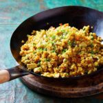 Adam Liaw Instagram - I wrote 7 Days of Dinner because the hardest thing about cooking dinner is deciding what to have. The book is separated into a chapter for each day of the week, from Meat-Free Mondays, through fast after-work midweek Wok Wednesdays and Thursday Night Pastas, to Saturday Stews when you can get something on the stove a little earlier in the day. I’m just trying to help you plan your week, so you could be having: Monday - Zucchini fritters Tuesday - Scotch fillet tacos Wednesday - Curried fried rice Thursday - Pea and ham pasta Friday - Choo chee salmon (super quick) Saturday - Sausage and capsicum casserole Sunday - Roast pork belly with red cabbage and applesauce It would make a great Christmas present, just saying… 😉 (Link in my profile)
