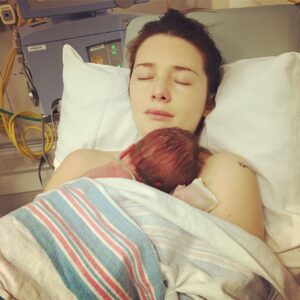 Addison Timlin Instagram - Ezer Billie White 10.20.2018  Welcome to the world baby girl, it just got so much brighter.