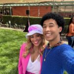 Adrian Lyles Instagram - Had so much fun at the Saturdays Premiere. Thank you so much @disneyplus @disneychannel for having me!