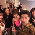 Adrian Lyles Instagram - I’m semi formal 🎩 Thank you for such a great party @anaismirabelle IN THE TRUNK