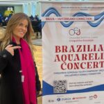 Adriana Del Claro Instagram - Tive a honra e o privilégio de acompanhar a Orquestra Chiquinha Gonzaga na Suiça. Formada por meninas mulheres que levaram a beleza e a força da Música Brasileira. Obrigada Simone, Moana, Danielle, meninas da orquestra e a Maestrina Priscilla. Viva as mulheres!! Preenchida de gratidão e amor por esse lindo trabalho social! Obrigada a Zurich Santander por mais um projeto em parceria. Zürich, Swiss