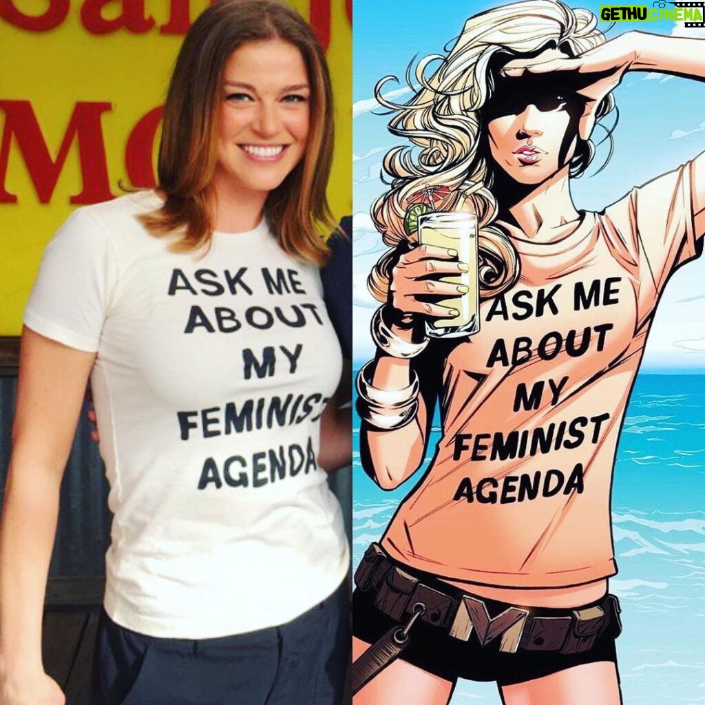 Adrianne Palicki Instagram - So we all agree that #WomensHistoryMonth should be every month right?! 💪 That’s definitely one of the first orders of business on my #FeministAgenda 💅✨ What would be at the top of your list? 💛