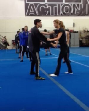 Adrianne Palicki Instagram - Remember that time I got combat training? 😂 Celebrating the 9th anniversary of #agentsofshield with some of my favorite moments. Missing these amazing times with this amazing cast! 💕 #fbf