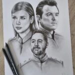 Adrianne Palicki Instagram - Ok these are EVERYTHING! 😱✍️😍🎨 Thank you to all you brilliant artists out there for tagging me in your beyond wonderful creations! Y’all constantly blow me away 🥰💋 #FanArtFriday #TheOrville #AOS #WonderWoman Credits: @tucartoons, @timshinn73, @giorgiaink, @aspens.amis, @nicole_sketch_art & @lisaj505_cosplay
