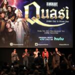 Adrianne Palicki Instagram - A few more pics with the @quasimovie boys from our screening in Nashville last week ⚔️🏰 Los Angeles…you’re up next! 🤠 #Quasichella