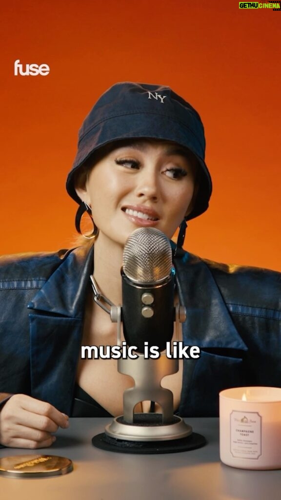 Agnez Mo Instagram - Follow your passions 🧡🎙🎬 Watch @agnezmo do asmr now on the Fuse YouTube channel! #linkinbio Listen to her new single #GetLoose with @ciara now #fuse #agnezmo #asmr #mondaymotivation #MindMassage