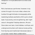 Agnez Mo Instagram - EAST MEET WEST . Thanks @nylonmag for featuring Get Loose. The official music video for “Get Loose” features powerful dance choreography inspired by a diverse set of cultures (Indonesia & Jamaica) while portions of the cinematography are inspired by Missy Elliott and TLC. Iconic Japanese streetwear couture brand AMBUSH @ambush_official provided the blue bunny piece that AGNEZ wears midway through the clip. ( @missymisdemeanorelliott my fellow ♋️ cancer sister! Ur artistry has always inspired me. I remember the first time i met u at @timbaland ‘s studio and i was so star struck and in awe by ur humbleness. And in this Cancer season, i hope u know how blessed i am to be able to witness ur inspiring journey) Bhinneka Tunggal Ika. Unity in Diversity. Team AMo and Cici, which outfit did you like the most? #AGNEZMO #AGNEZMOxCIARA #GETLOOSE