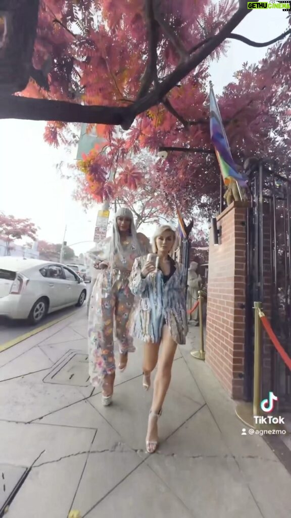 Agnez Mo Instagram - Struttin with the best @sutanamrull. Listen to the song on @tiktok #AGNEZMOBoyMagnet #BoyMagnetChallenge 🧲 #AGNEZMO