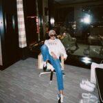Agnez Mo Instagram - Blessed with vibes since birth. #AGNEZMO (Last pic: since my fans tagged me on that pic from 8 years ago, there u go, us youngins in the studio) Las Vegas, Nevada