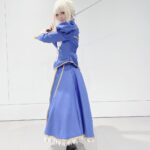 Akina Minami Instagram - 11月2日放送の《ぐるぐるナインティナイン》のダレダレ？コスプレショーに出させていただきました✨ 隠しだったので告知できずでごめんなさい🙇‍♀️ （Tverで観れるのでよかったら✨） Fateのアルトリア・ペンドラゴンのコスプレをさせてもらったよ✨ 衣装も可愛かったし、ここまでのガッツリコスプレは今までにあまりなかったから楽しかったな✨ コスプレ終わったあとの、ウィッグ取って私服に着替えて…の魔法が解けていくかんじ、寂しいよね😫 またコスプレできる機会があったら嬉しいな✨
