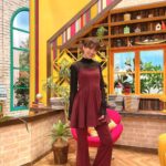 Akina Minami Instagram - プチブランチ衣装✨ 写真1・2枚目 ワンピース @lily_brown_official ブーツ @dianashoespress ピアス　 @abiste_official 写真3・4枚目 ジャケット @lily_brown_official シアートップス @lilliancarat_official パンツ @milamwen_official 靴 @randa_pic ピアス @loni_jewelry_ 写真5・6枚目 セットアップ @cocodeal_official シアートップス @stola.jp ブーツ @dianashoespress ピアス @amitiecredirdesign 写真7・8枚目 セットアップ @led.tokyo_official シアートップス @zara ブーツ @dianashoespress ピアス @blueta1handmade