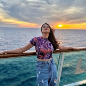 Akshaya hariharan Instagram - I Sea you 🫶🏻 @cordeliacruises