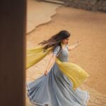 Akshaya hariharan Instagram - அனார்கலி 🫶🏻 Beautifully customised by @popandmellow 📸 - @dhanush__photography