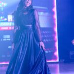 Akshaya hariharan Instagram - And thats how i smiled my heart out in my first event🖤 Thank you @gabirajkumar for making it happen✨ Outfit - @adore_inspire_me SRM kattankulathur dental college & hospital