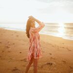 Akshaya hariharan Instagram - Sunset shade dress ! Beach edition 🏖 @label.naksh 💫 New collections 📍 Dm to order ‼️ Now . . . Shot by @akxxsh Muse @akshaya_hariharan_ . Beach Collections @label.naksh #beachcollection #summer2022 #labelnaksh