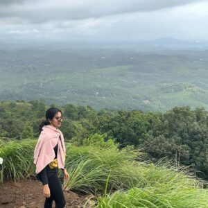 Akshaya hariharan Instagram - My first trek dump⛰️