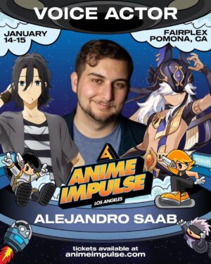 Alejandro Saab Instagram - Knock knock. It's the General Mahamatra, coming for JUSTICE ⚖️💜

Happy to announce I'll be attending #ANIMEImpulseLA2023 on January 14-15!

And whoever sits next to me... I pray for you, because you will be hearing Dad Jokes ALL DAY!! 
Looking forward to it 😈

#cyno #miyamura #genshinimpact #horimiya #animeimpulse