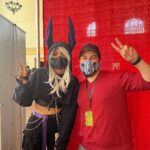 Alejandro Saab Instagram - Thank you everybody who came by the booth during @animepasadena!! It was a WONDERFUL and FUN TIME!! You guys are awesome and hopefully I’ll see you all soon 🙏 #animepasadena #pokemon #genshinimpact #cyno #leon #anipoke