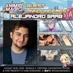 Alejandro Saab Instagram - THIS WEEKEND! I'll be in Rosemont Illinois, CLOSE to Chicago, for @itsanimemagic at the HYATT REGENCY O’HARE & DONALD E STEPHENS CONVENTION CENTER!! A lot of cool folks will be there, and I'll be there all weekend!! Should be fun and can't wait to meet ya 😎 #cyno #jingyuan #honkai #genshinimpact #genshin #honkaidtarrail #voice #voiceactor