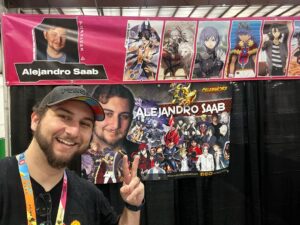 Alejandro Saab Instagram - Had a blast @animeimpulse this past weekend!! Thank you for having me and can’t wait to see you all again!! 🙏